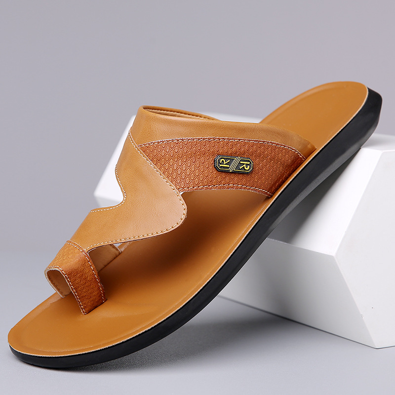 Flip Flop Leather Men - Sandali da uomo in pelle nuovi