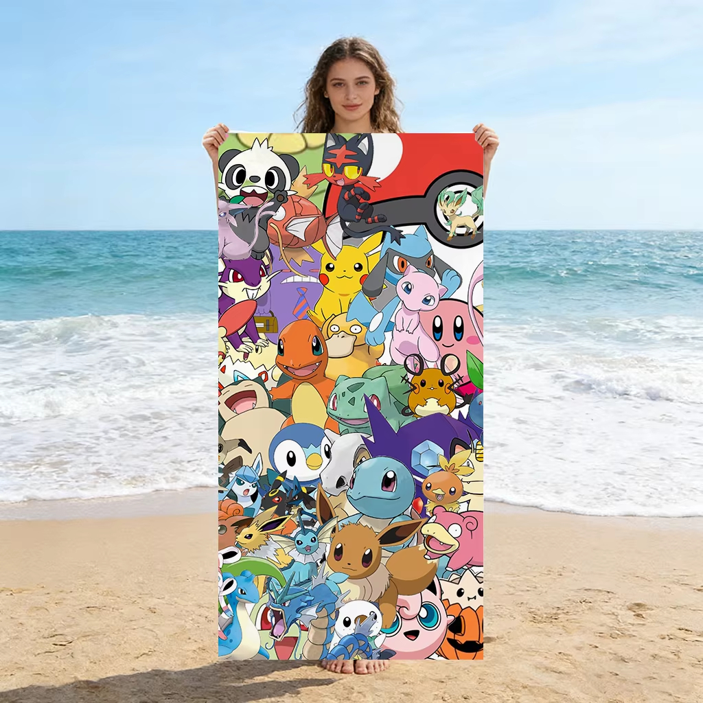 Beach Towel Large - 1 asciugamano da spiaggia in microfibra