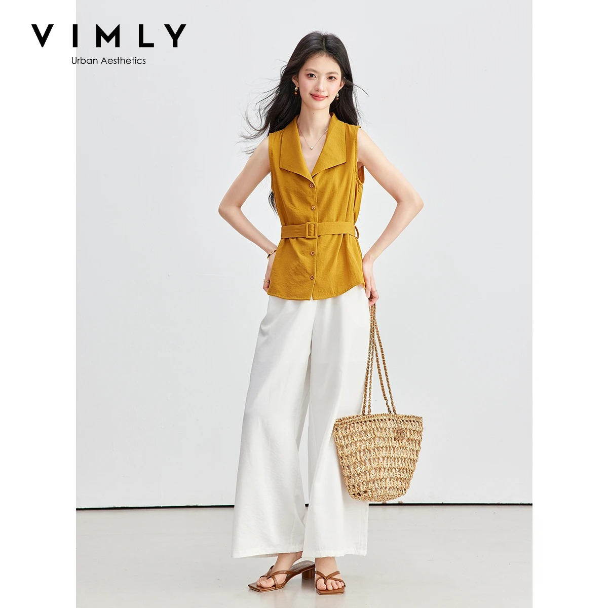 Shirt Camp Collar - Completo Estivo da Donna VIMLY 2026,