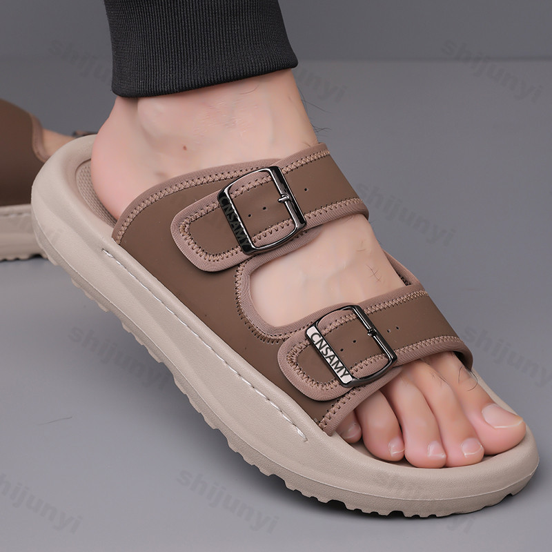 Flip Flop Leather Men - Pantofole da uomo 2025 Sandali da