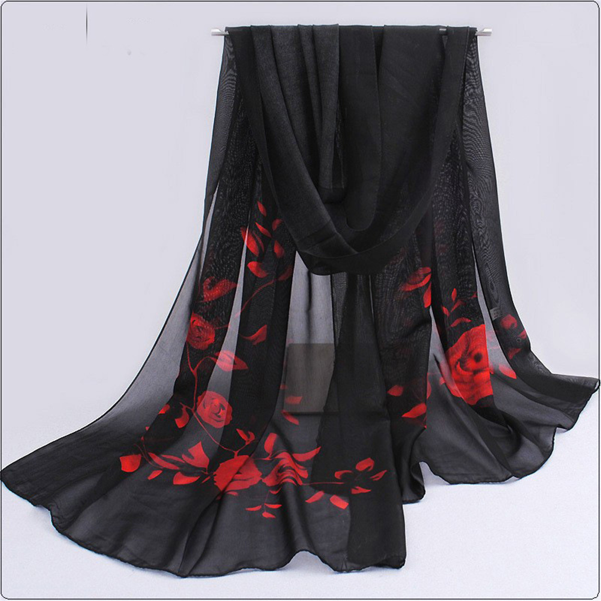 Beach Towel Large - 1 pz Sciarpa di chiffon Semplice