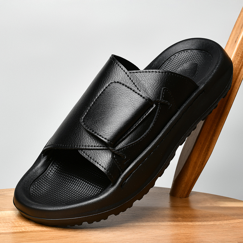Flip Flop Leather Men - Ciabatte da Uomo in Pelle, Sandali