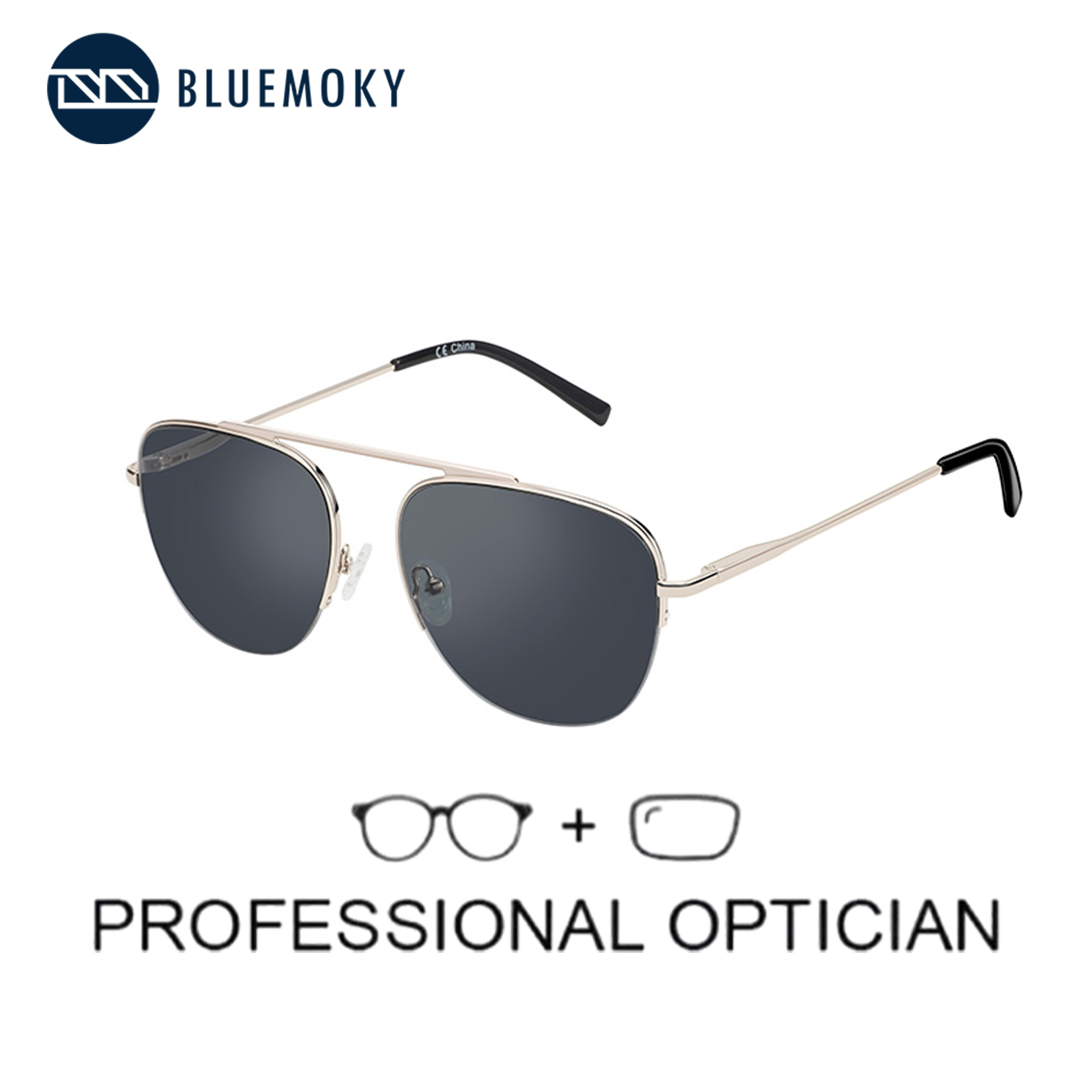 Sunglasses Aviator Polarized - BLUEMOKY Occhiali da sole da vista