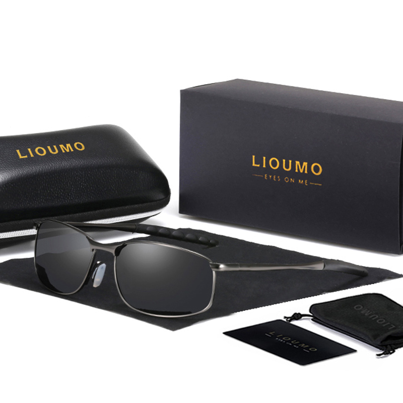 Sunglasses Aviator Polarized - Lioumo di Disegno di Marca Nuovo