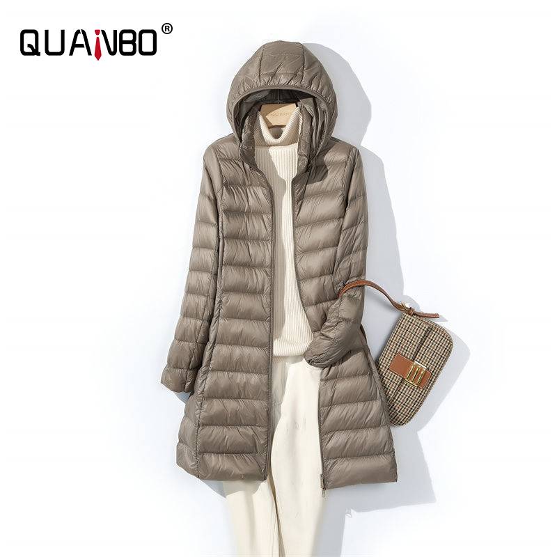 Packable Hat Nylon - Piumini lunghi da donna 2024 nuovi