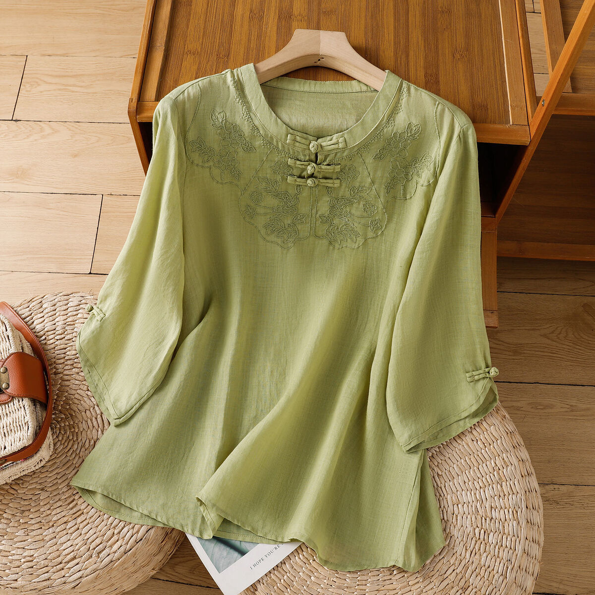 Shirt Camp Collar - Camicia senza maniche in cotone e