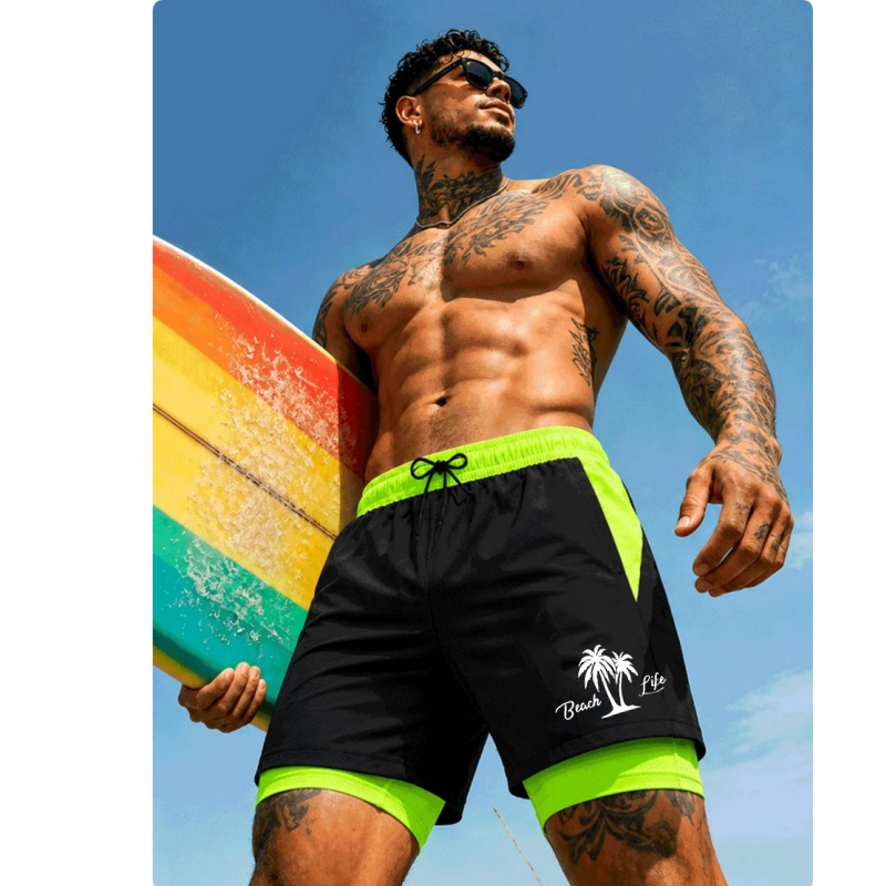 Trunks Board Surf - Costume da bagno da uomo con