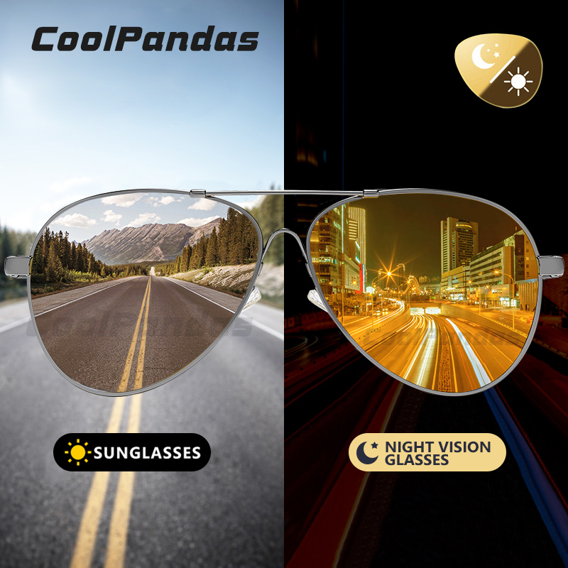Sunglasses Aviator Polarized - CoolPandas Occhiali da sole da aviazione