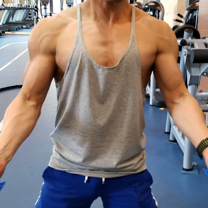 Tank Top Muscle - Canottiere da bodybuilding per allenamento in