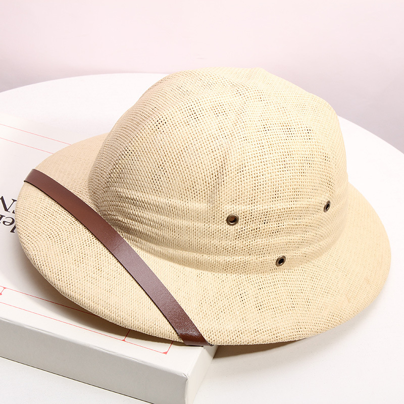 Bucket Hat Straw - Cappello grande 2026 da uomo, stile