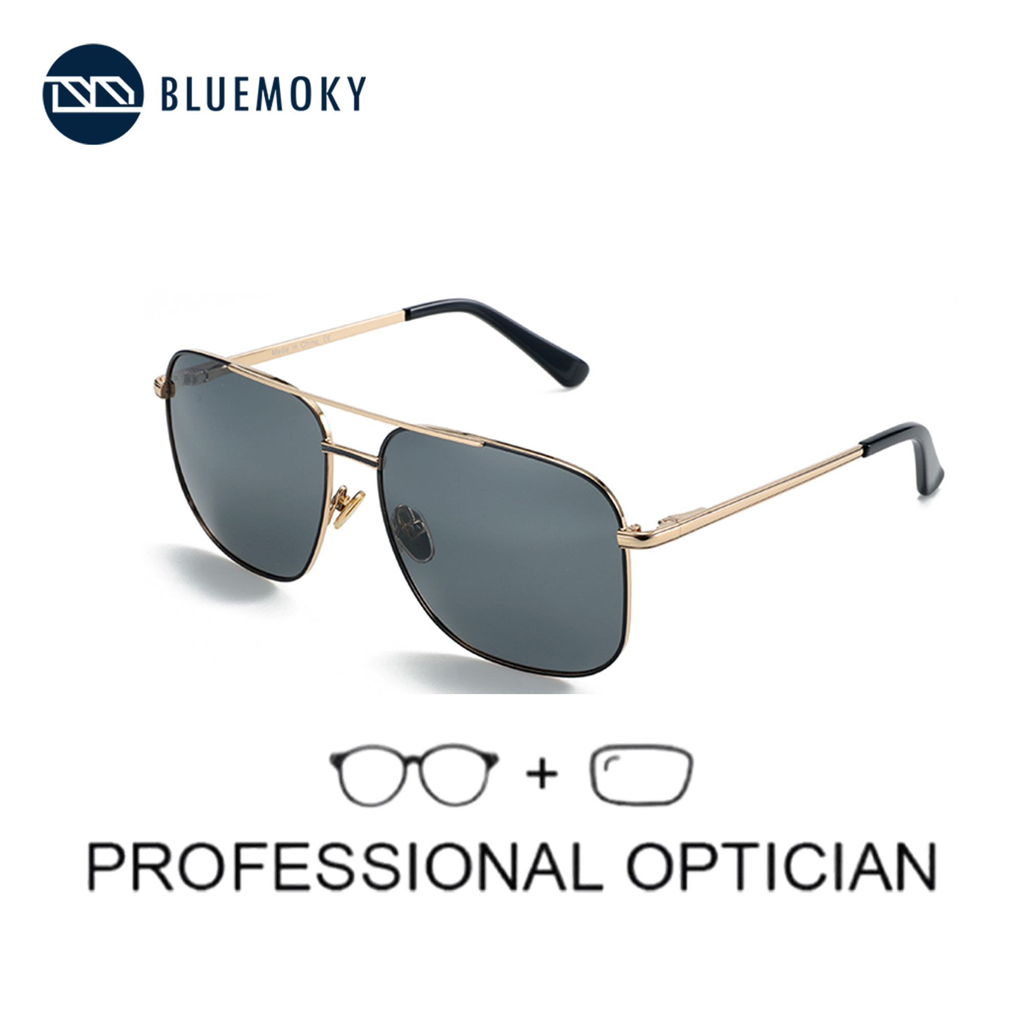 Sunglasses Aviator Polarized - BLUEMOKY Aviator Occhiali da sole polarizzati