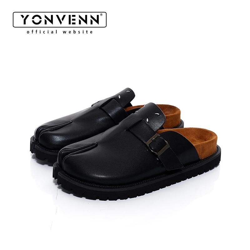 Flip Flop Leather Men - Nuove scarpe Tabi pantofole in pelle