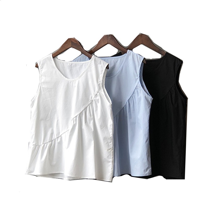 Shirt Camp Collar - canotte larghe e casual da donna