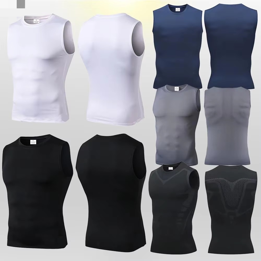 Tank Top Muscle - Canotta a Compressione da Uomo, Maglia