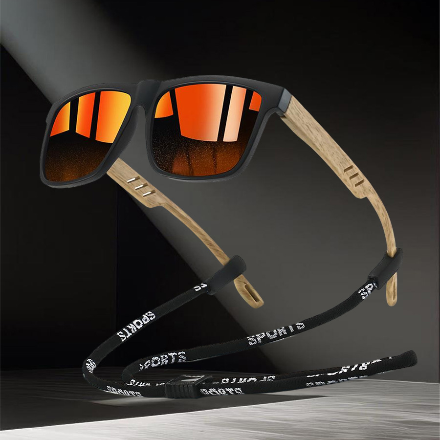 Sunglass Retainer Cord - Occhiali da Sole Quadrati alla Moda