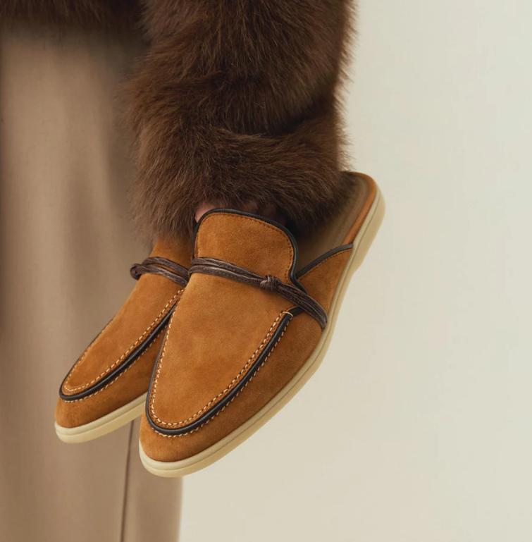 Flip Flop Leather Men - Mocassini da uomo Designer di lusso