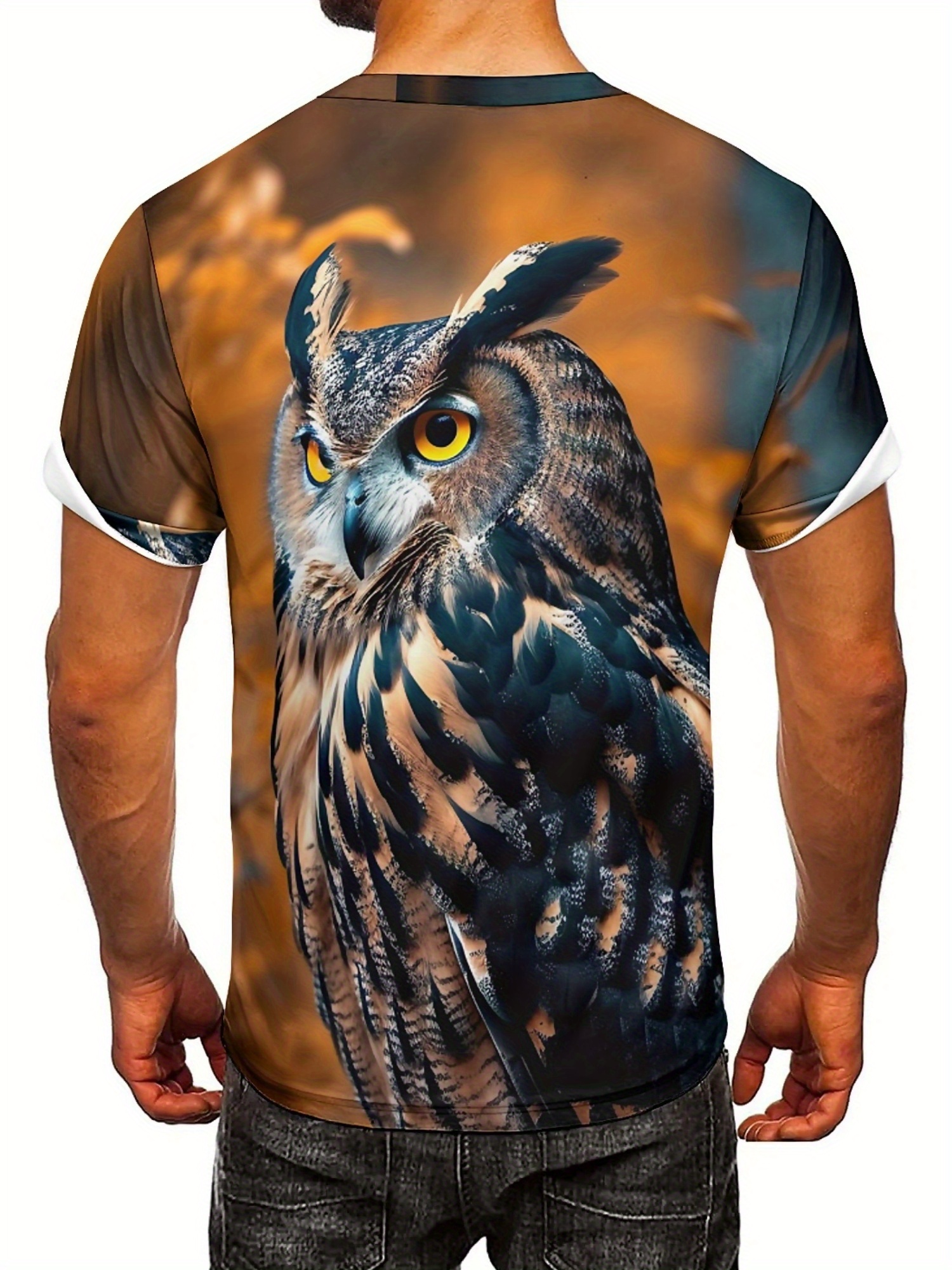 T-shirt con grafica gufo con s - Tee Graphic Print recensione e prezzo