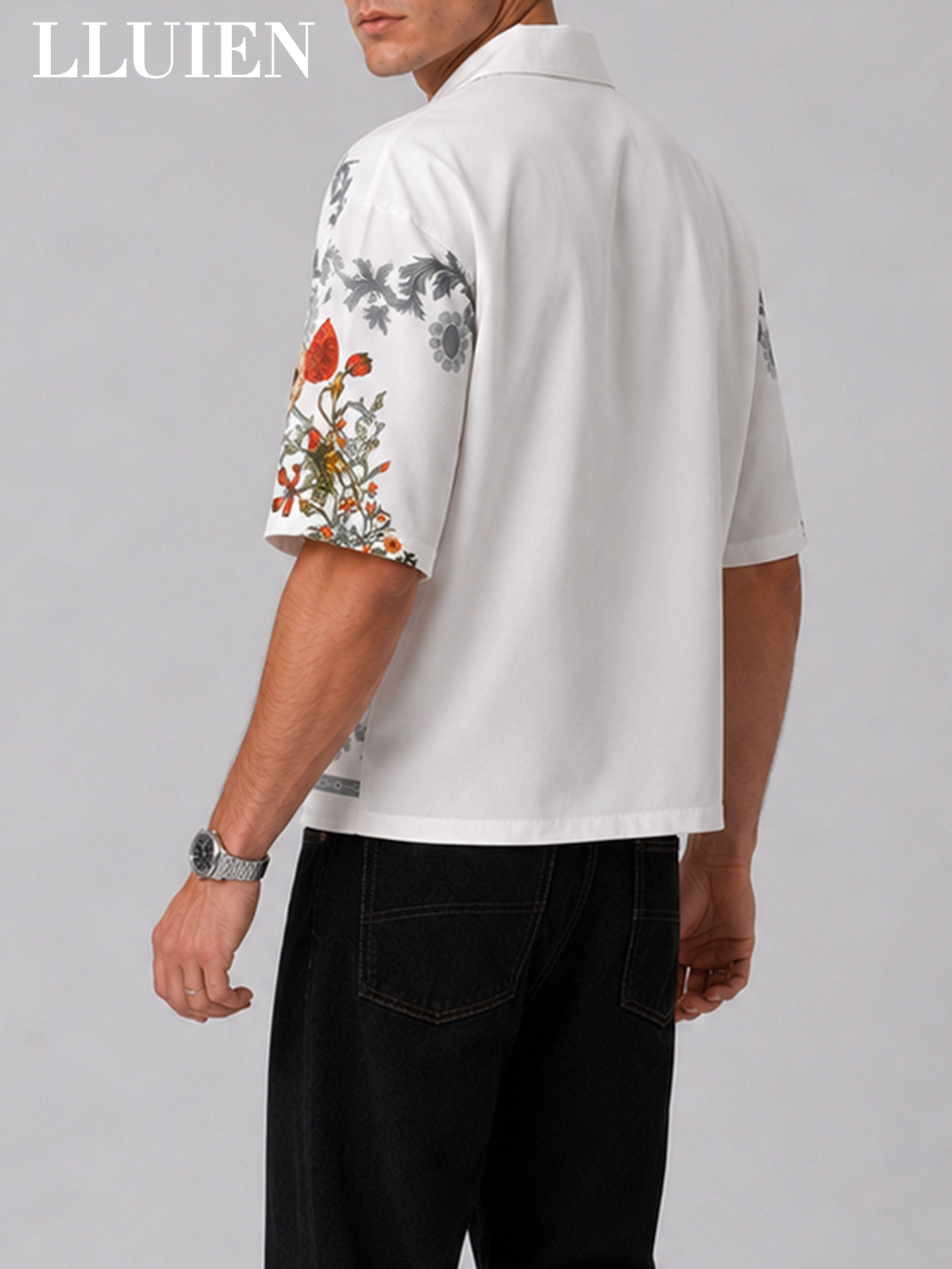 Camicia hawaiana da uomo LLUIE - Resort Shirt Floral recensione e prezzo