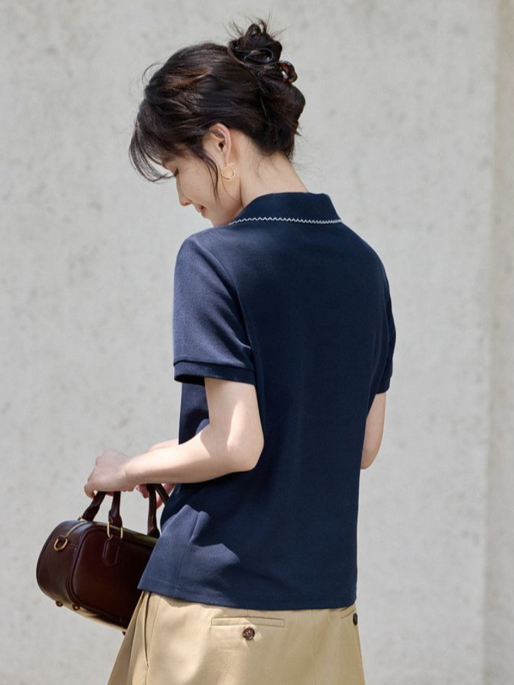 Polo da Donna Slim Fit che Val - Polo Shirt Pique recensione e prezzo