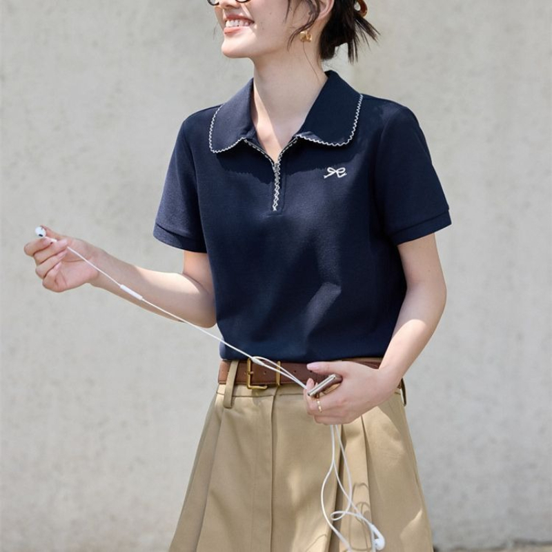 Polo da Donna Slim Fit che Val - Polo Shirt Pique recensione e prezzo