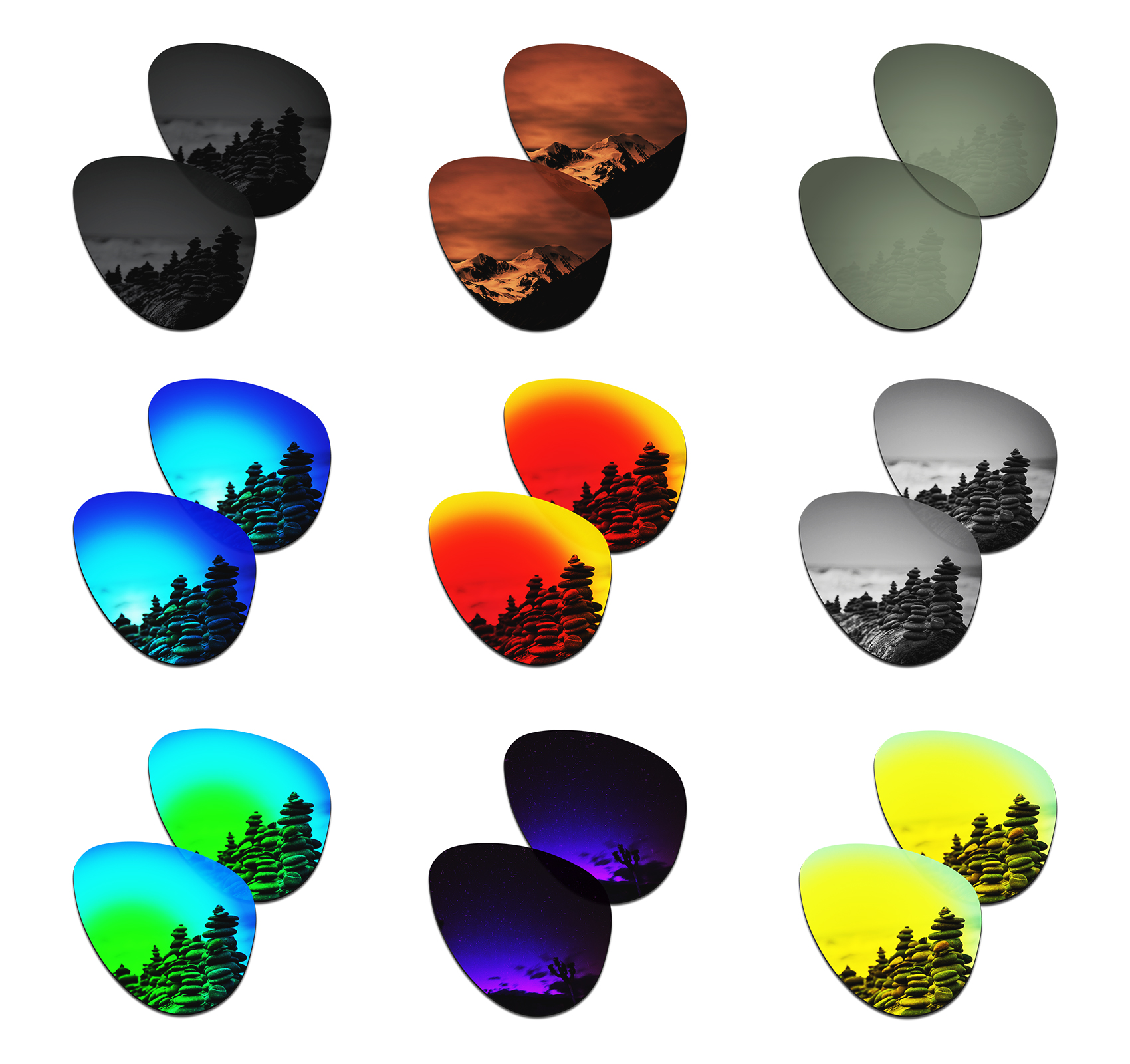Lenti di ricambio polarizzate  - Sunglasses Aviator Polarized recensione e prezzo