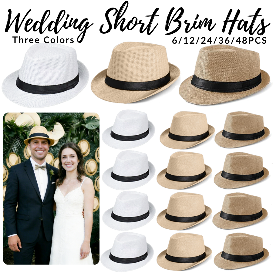 Confezione da 6-48 Cappelli Fe - Bucket Hat Straw recensione e prezzo