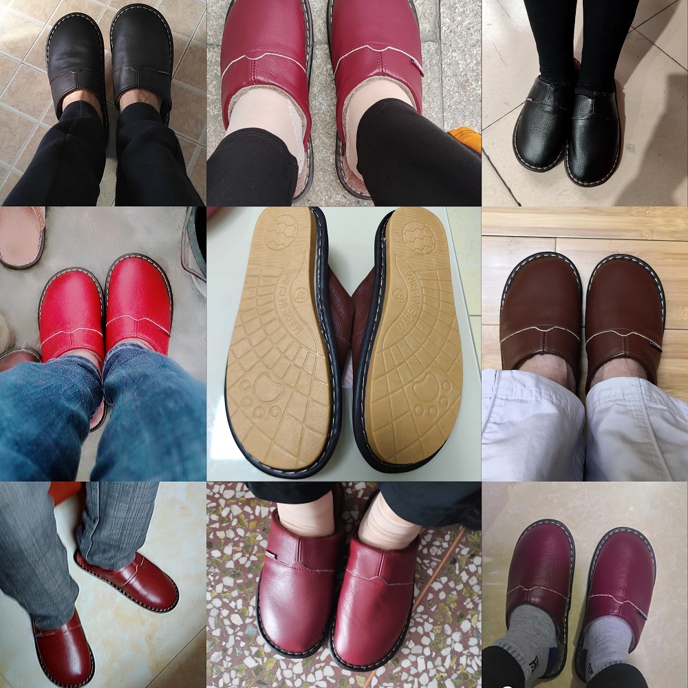 Pantofole in pelle per la casa - Flip Flop Leather Men recensione e prezzo