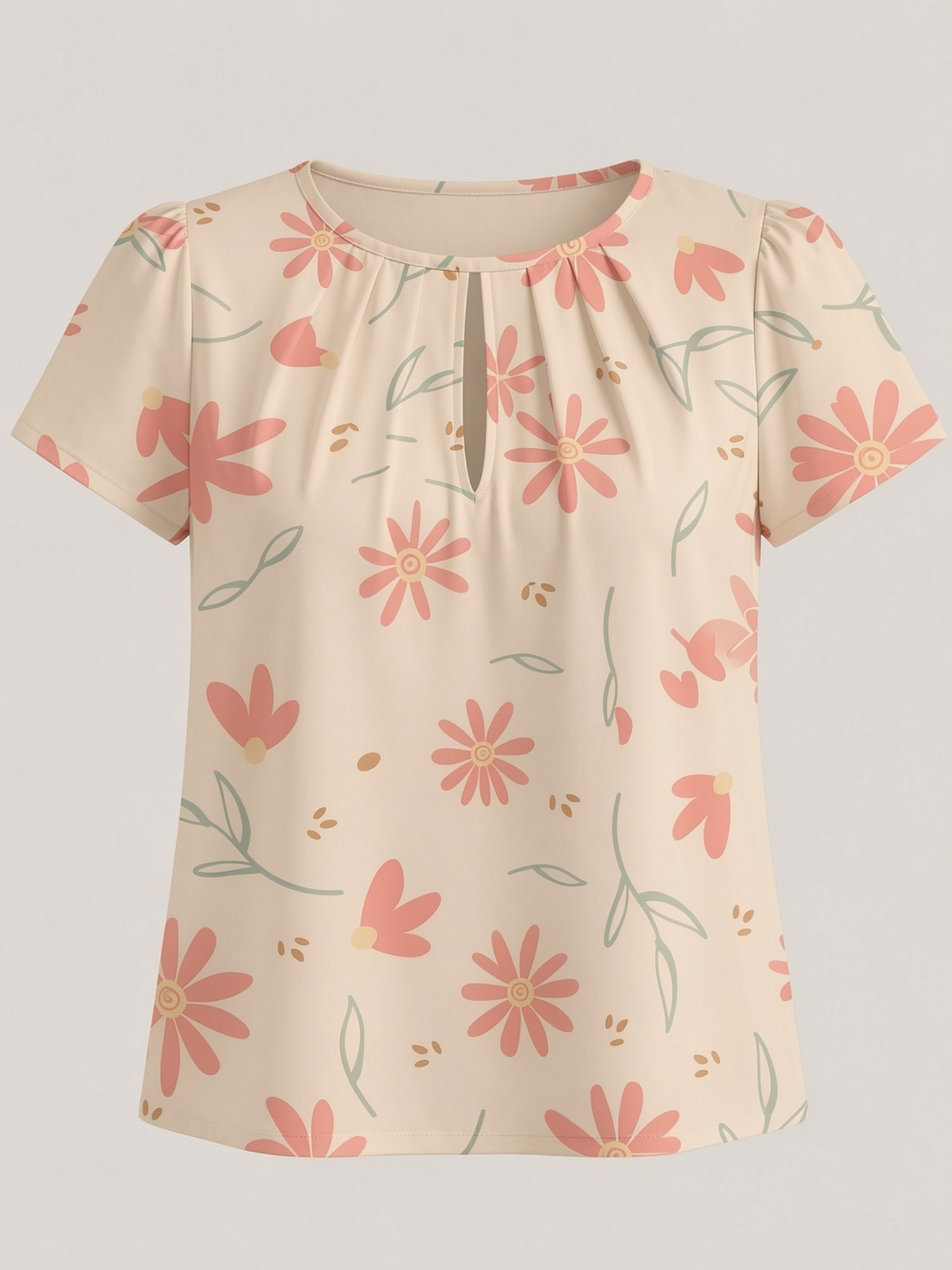 Nuova T-shirt Elegante da Donn - Resort Shirt Floral recensione e prezzo