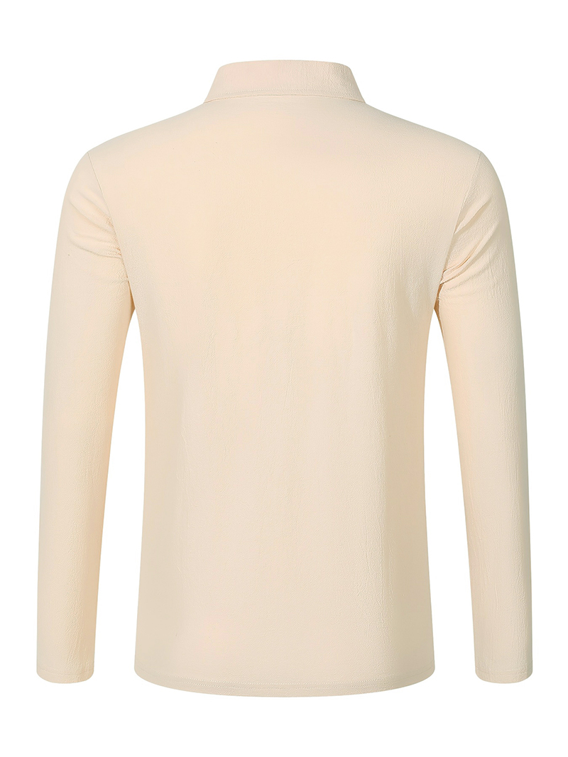 Polo a maniche lunghe da uomo  - Linen Shirt Breathable recensione e prezzo