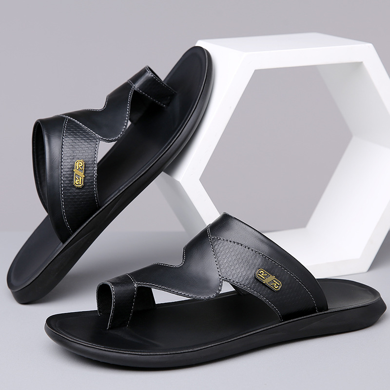 Sandali da uomo in pelle nuovi - Flip Flop Leather Men recensione e prezzo