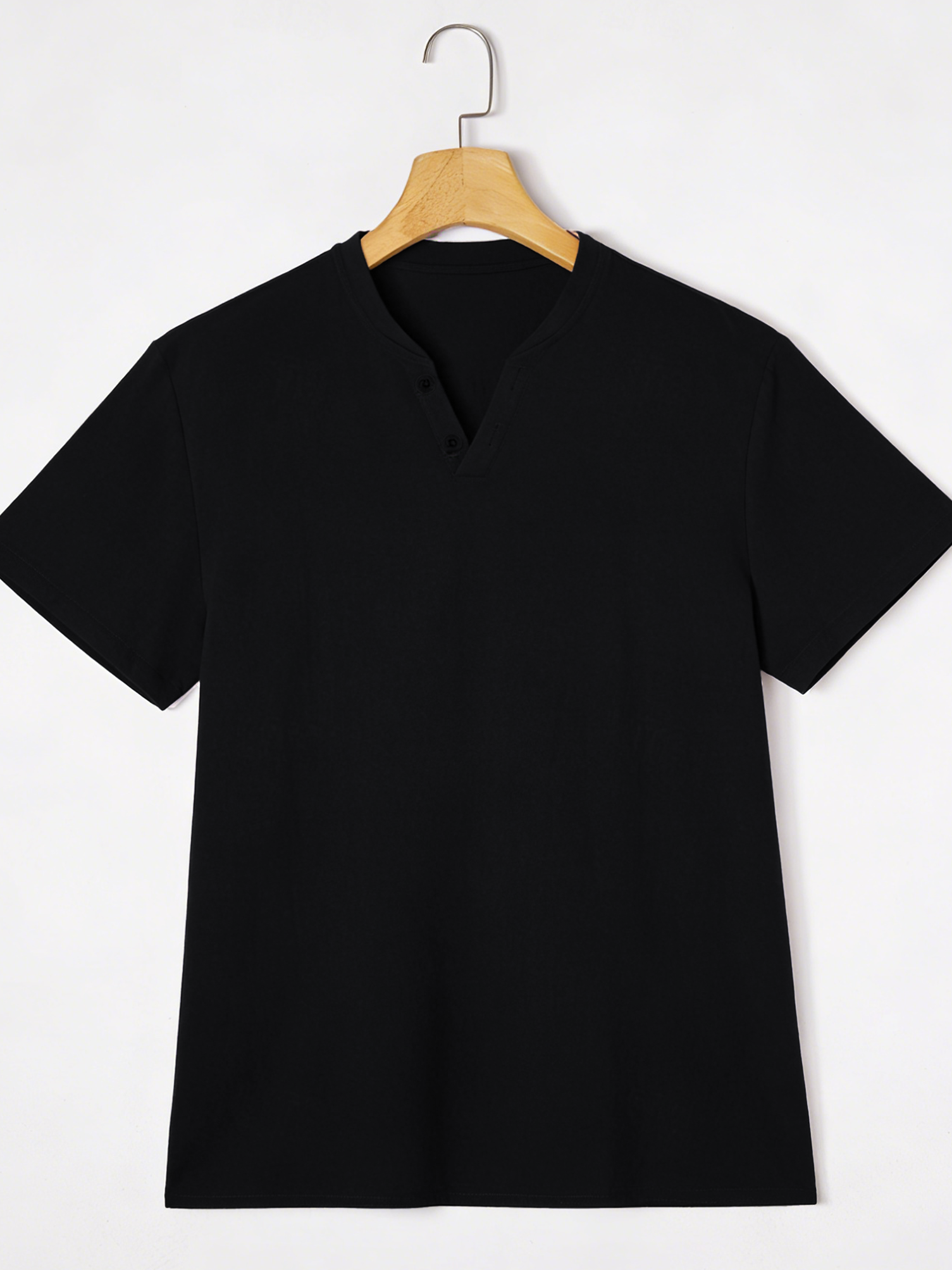 Elegante T-shirt Henley a mani - Linen Shirt Breathable recensione e prezzo