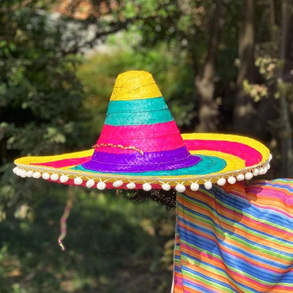Cappello da festa messicano a  - Bucket Hat Straw recensione e prezzo
