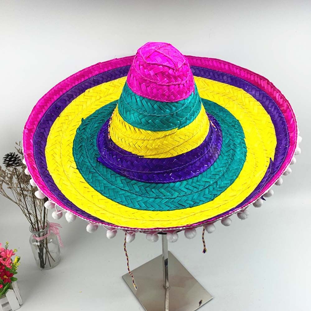 Cappello da festa messicano a  - Bucket Hat Straw recensione e prezzo