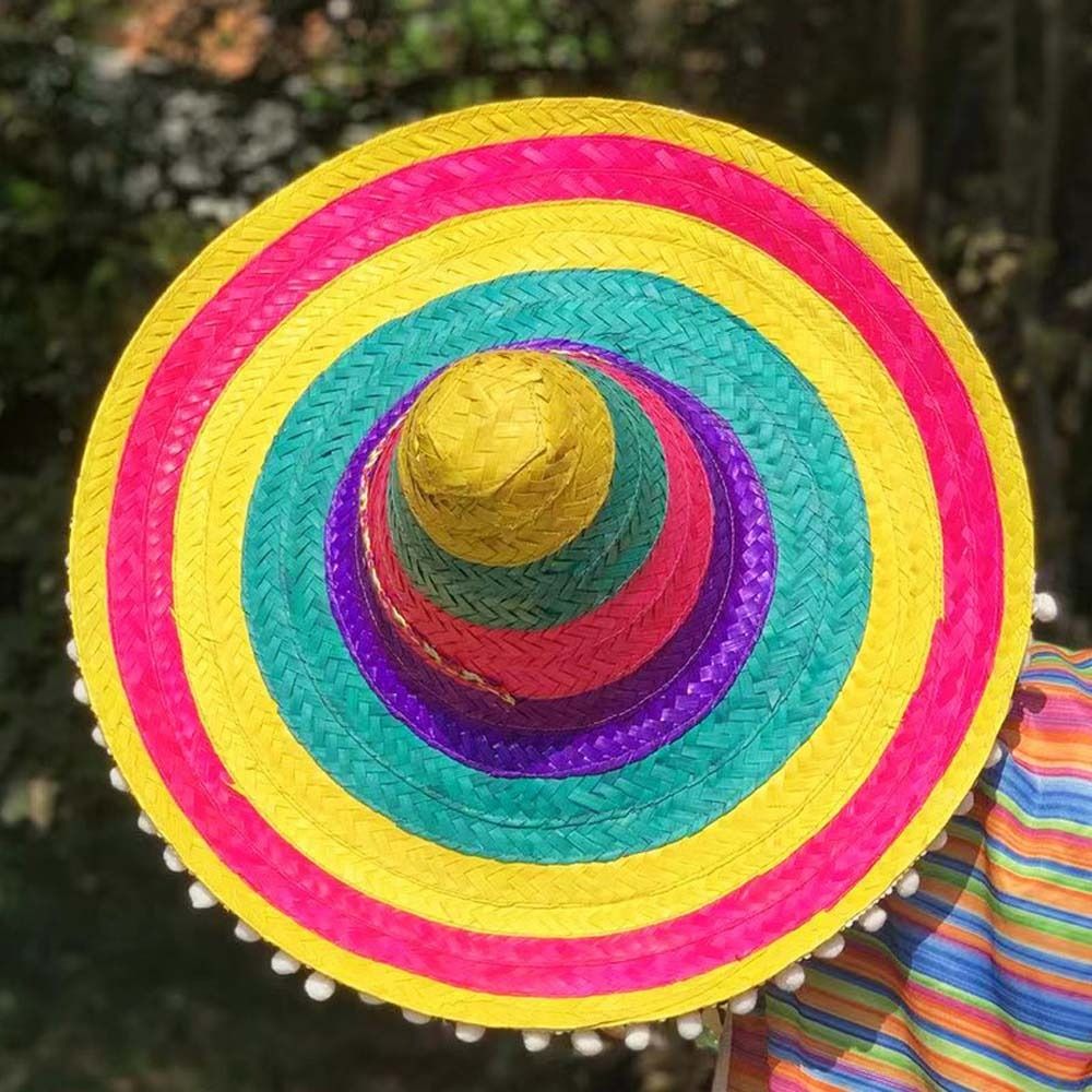 Cappello da festa messicano a  - Bucket Hat Straw recensione e prezzo