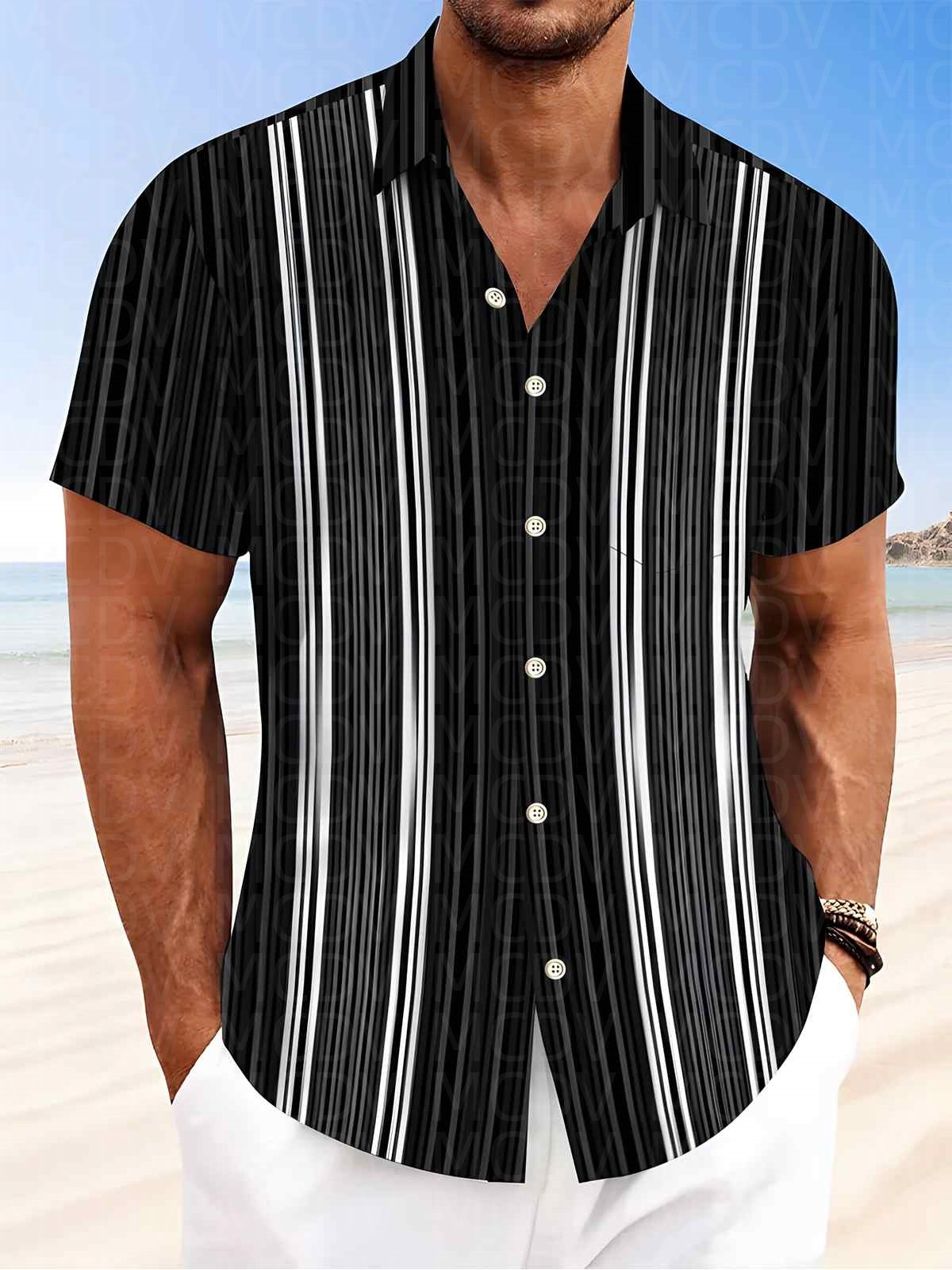 Camicia Hawaiana da Uomo con M - Shirt Camp Collar recensione e prezzo