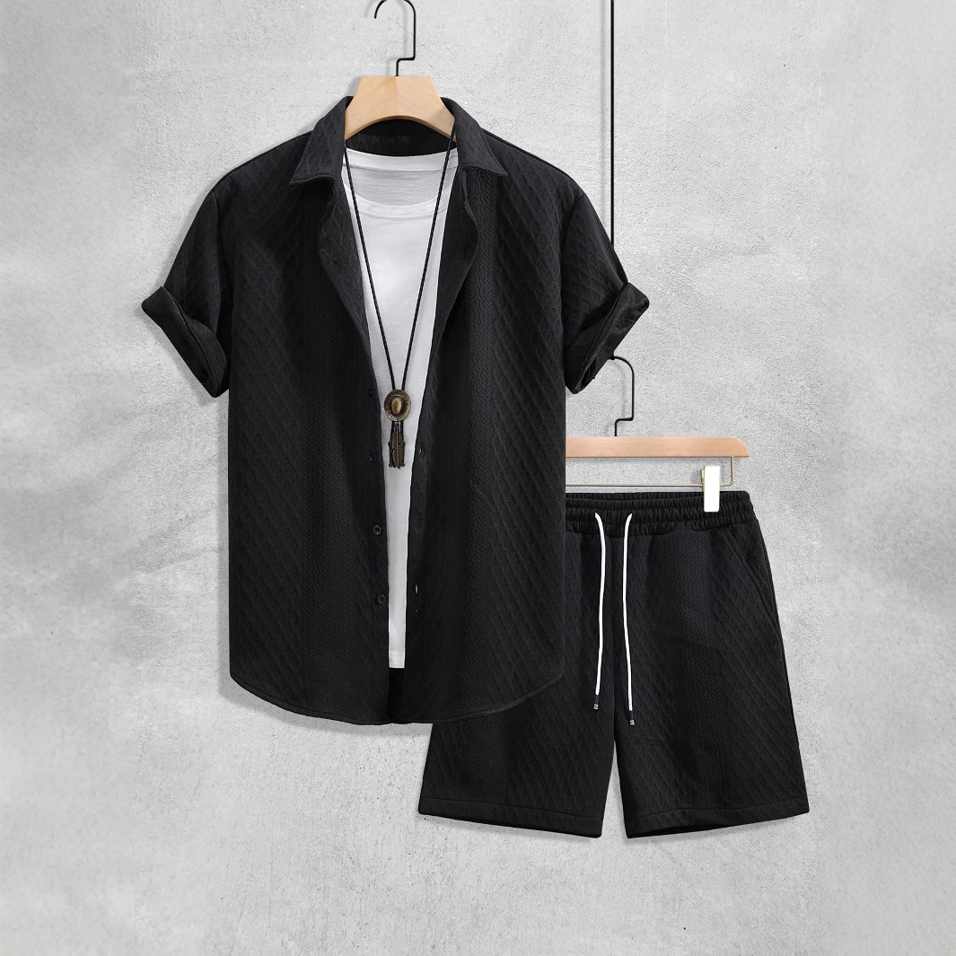 Nuovo Completo Estivo da Uomo: - Shirt Camp Collar recensione e prezzo