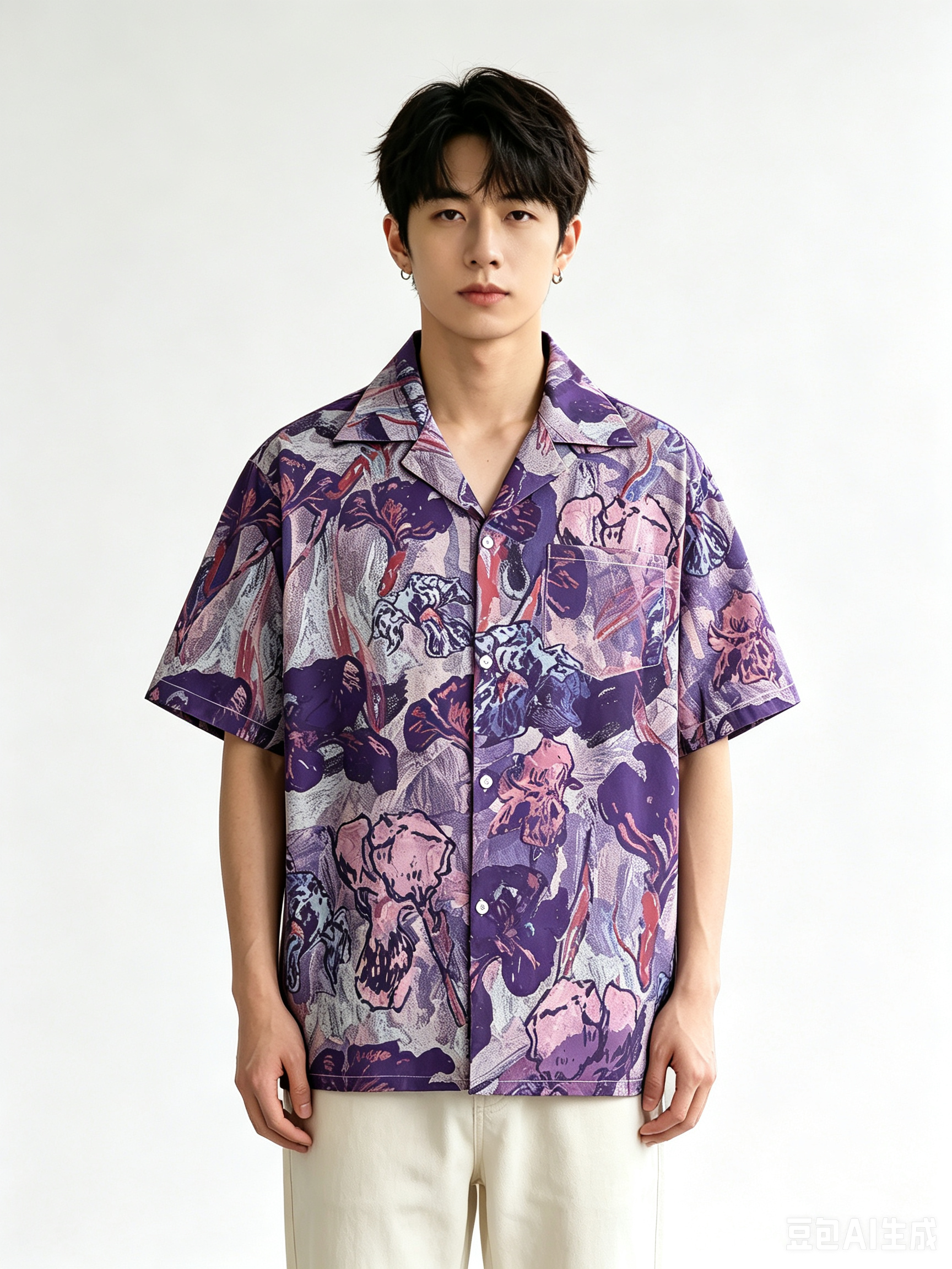 Camicia Unisex Vintage con Sta - Resort Shirt Floral recensione e prezzo
