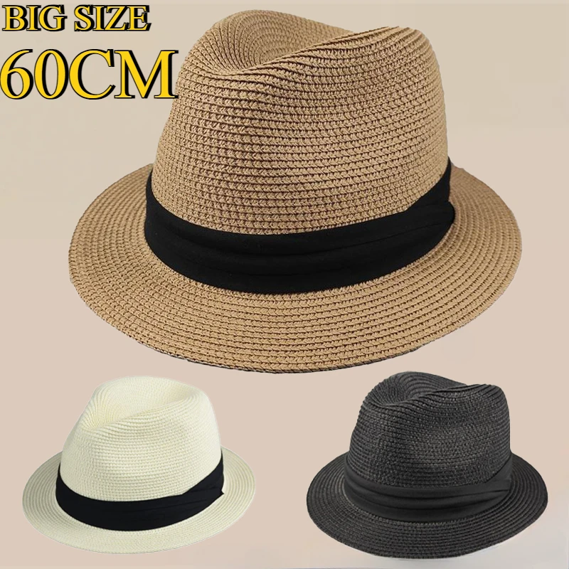 Nuovo Big Size Tesa stretta 4  - Bucket Hat Straw recensione e prezzo