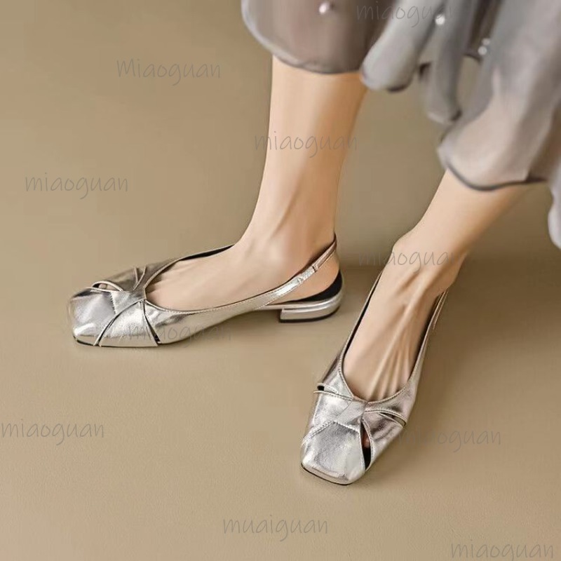 Cover Toe Décolleté con tacco  - Casual Sandal Leather recensione e prezzo