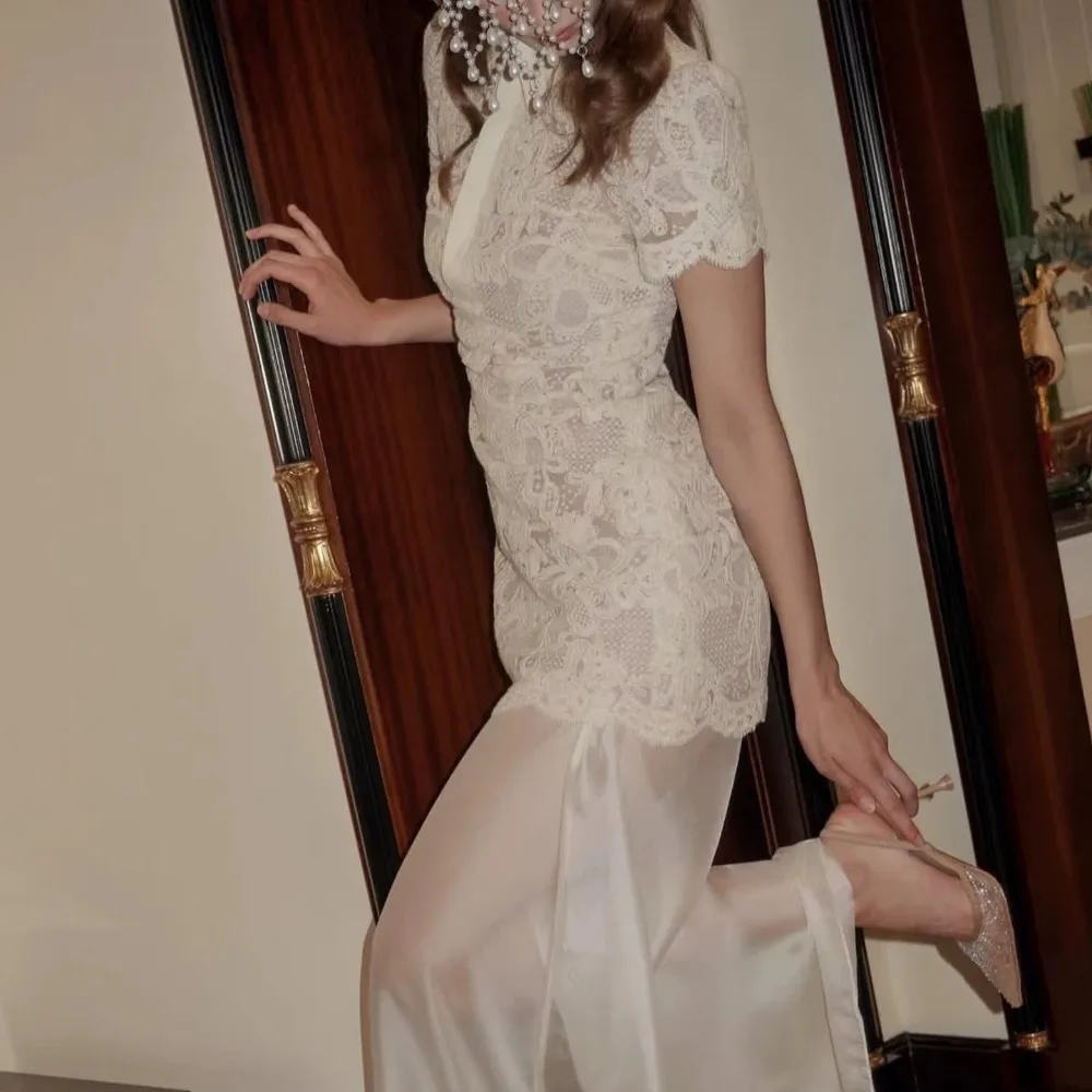 Abito vintage in pizzo floreal - Resort Shirt Floral recensione e prezzo