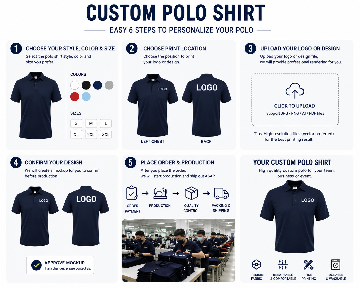 Polo Personalizzata con Logo A - Polo Shirt Pique recensione e prezzo