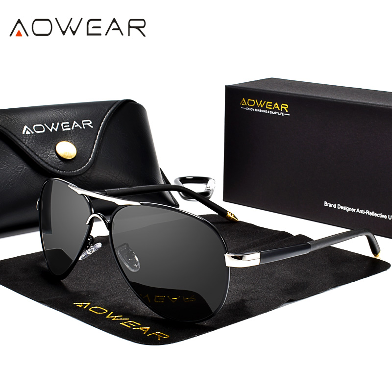 AOWEAR Occhiali da sole da avi - Sunglasses Aviator Polarized recensione e prezzo