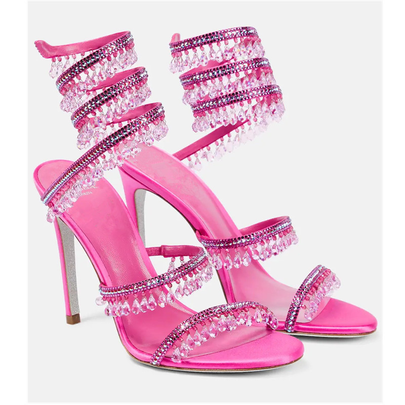 Sandali con Tacco Alto da Donn - Casual Sandal Leather recensione e prezzo