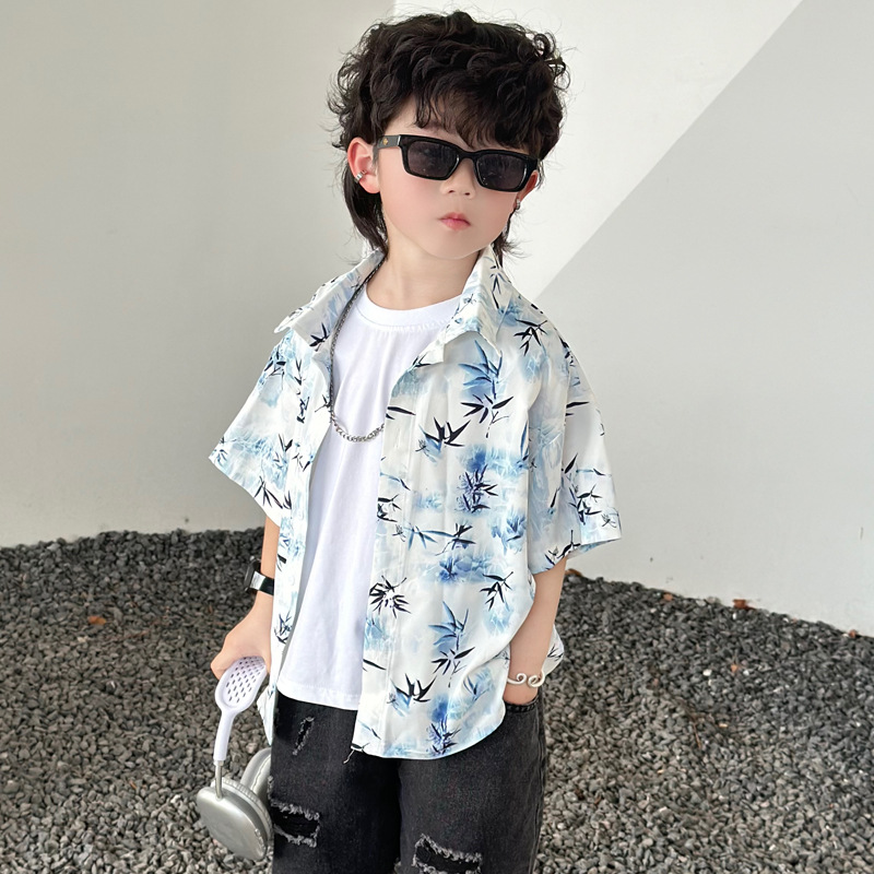 Resort coppia Look genitori e  - Resort Shirt Floral recensione e prezzo