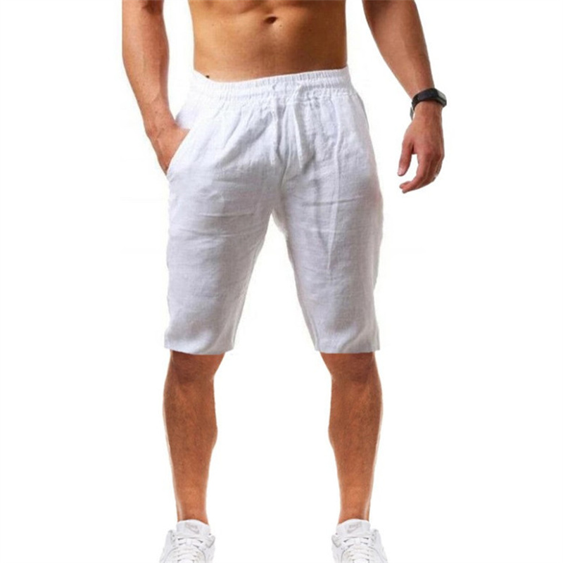 Pantaloncini Estivi da Uomo 20 - Short Linen Drawstring recensione e prezzo