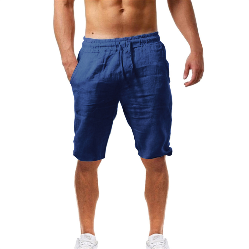 Pantaloncini Estivi da Uomo 20 - Short Linen Drawstring recensione e prezzo