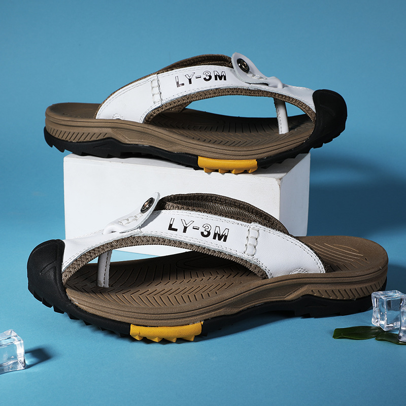 Infradito da uomo in vera pell - Flip Flop Leather Men recensione e prezzo
