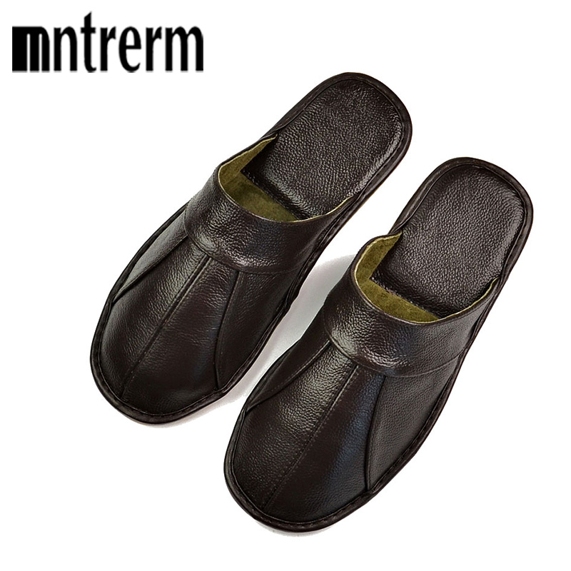 Mntrerm Primavera Slip On scar - Flip Flop Leather Men recensione e prezzo