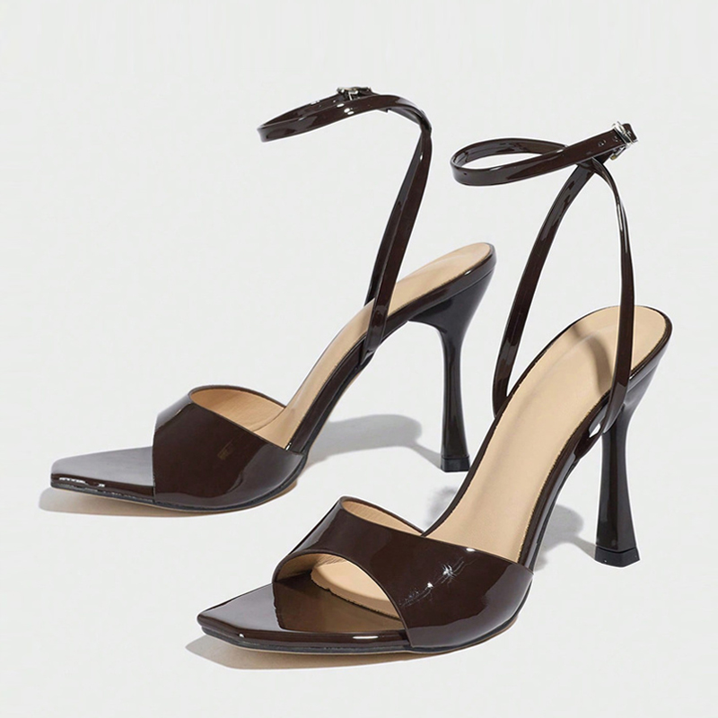 Liyke New Fashion Square Open  - Casual Sandal Leather recensione e prezzo