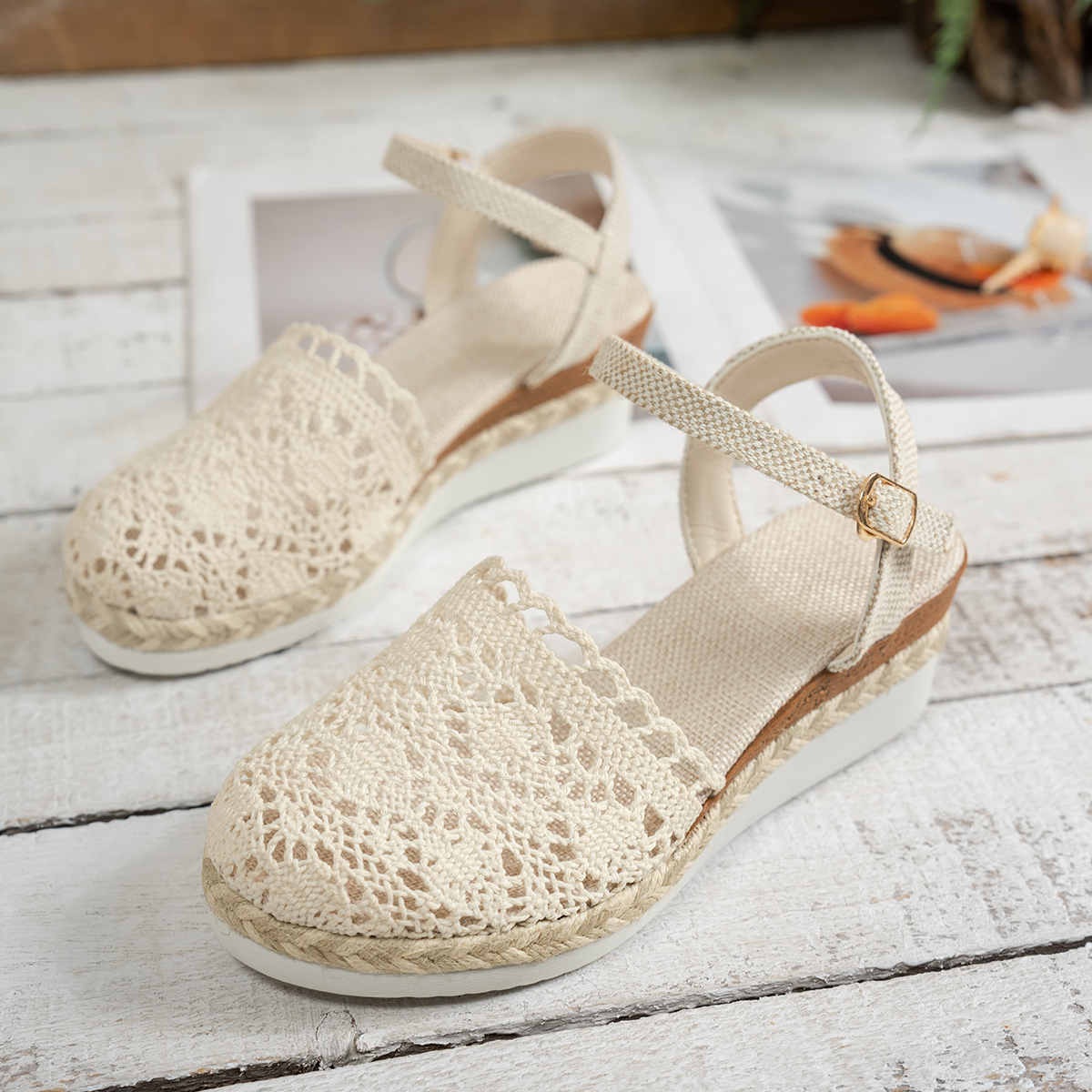 Sandali con zeppa da donna 202 - Espadrille Slip On recensione e prezzo